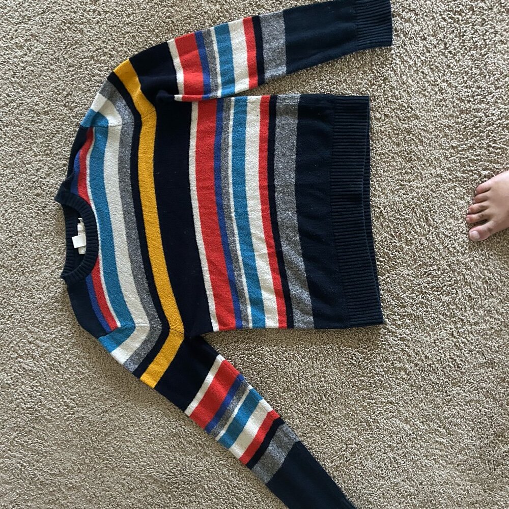 LOGG Men's Medium Striped Sweater